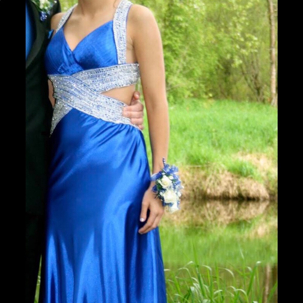 Blue Prom Dress